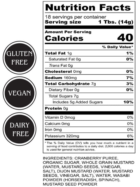 Cranberry Mustard