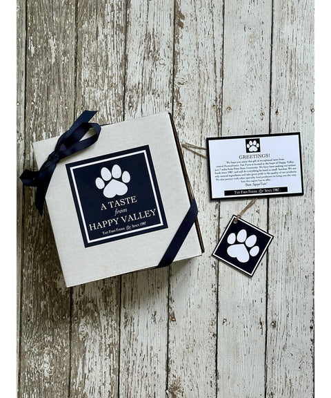 A Taste of Happy Valley Paw Print Gift Box