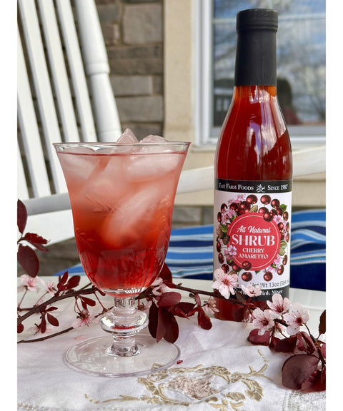 Cherry Amaretto Shrub