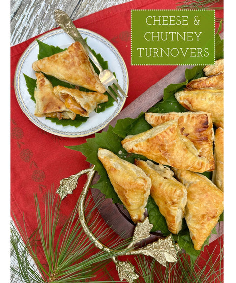 Cheese & Chutney Turnovers