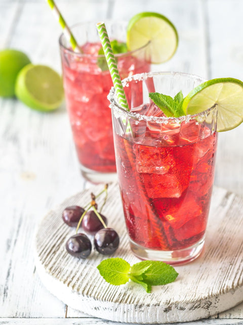 Cherry Amaretto Limeade