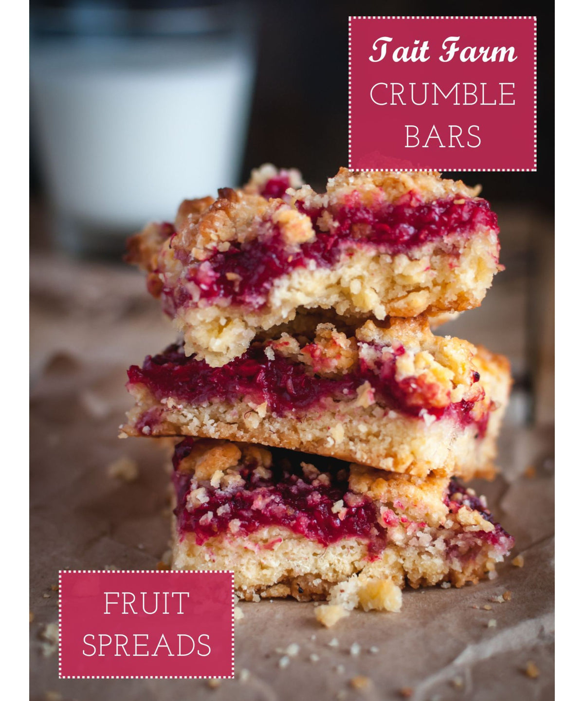 Crumble Bars – Tait Farm Foods