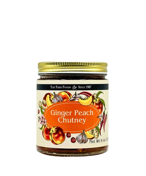 Ginger Peach Chutney