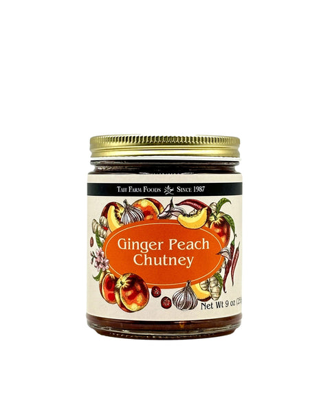 Ginger Peach Chutney