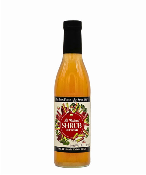 Rhubarb Shrub