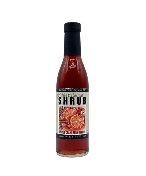 Spiced Cranberry Orange Shrub