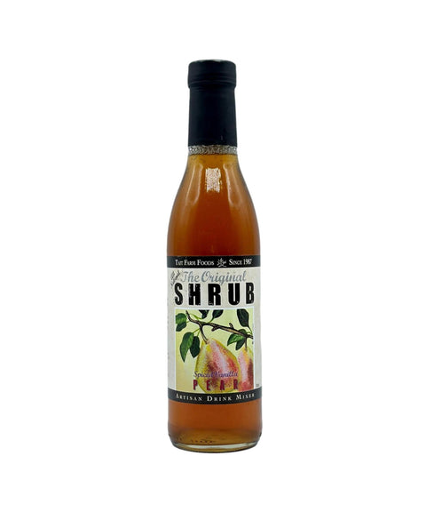 Spiced Vanilla Pear Shrub