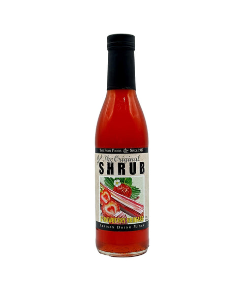 Strawberry Rhubarb Shrub